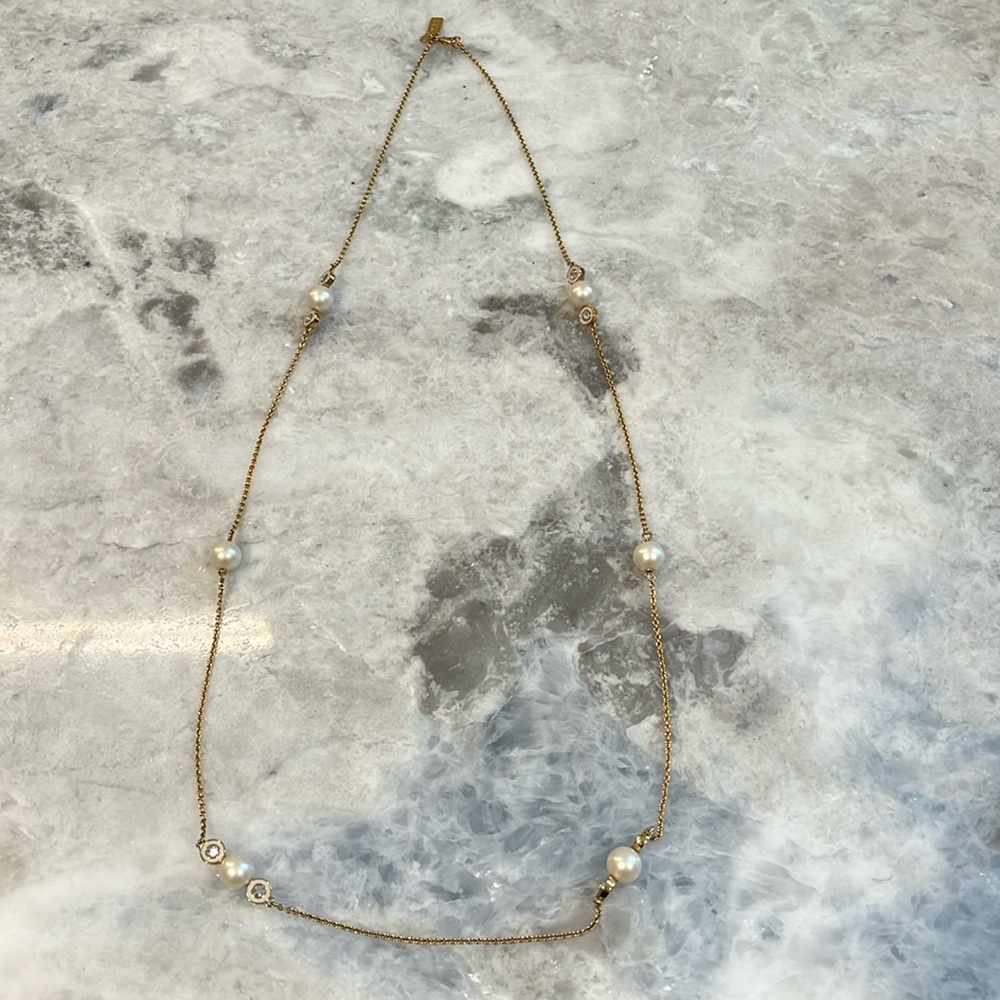 32” Kate Spade pearl accent necklace